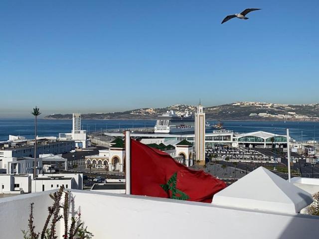 Tanger *Maison Avec Terrasse Et Vue Sur La Mer * Tânger Exterior foto