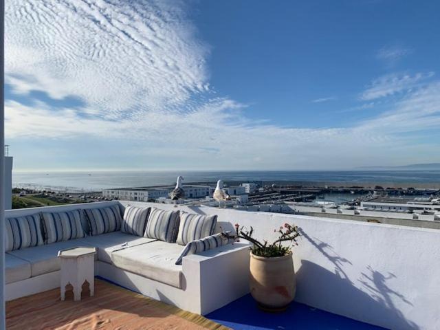 Tanger *Maison Avec Terrasse Et Vue Sur La Mer * Tânger Exterior foto